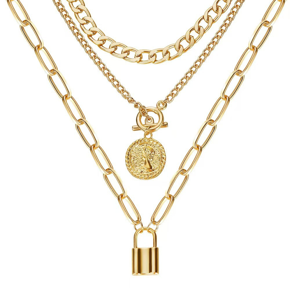 Collier Multicouche Portrait — Bijou Tendance