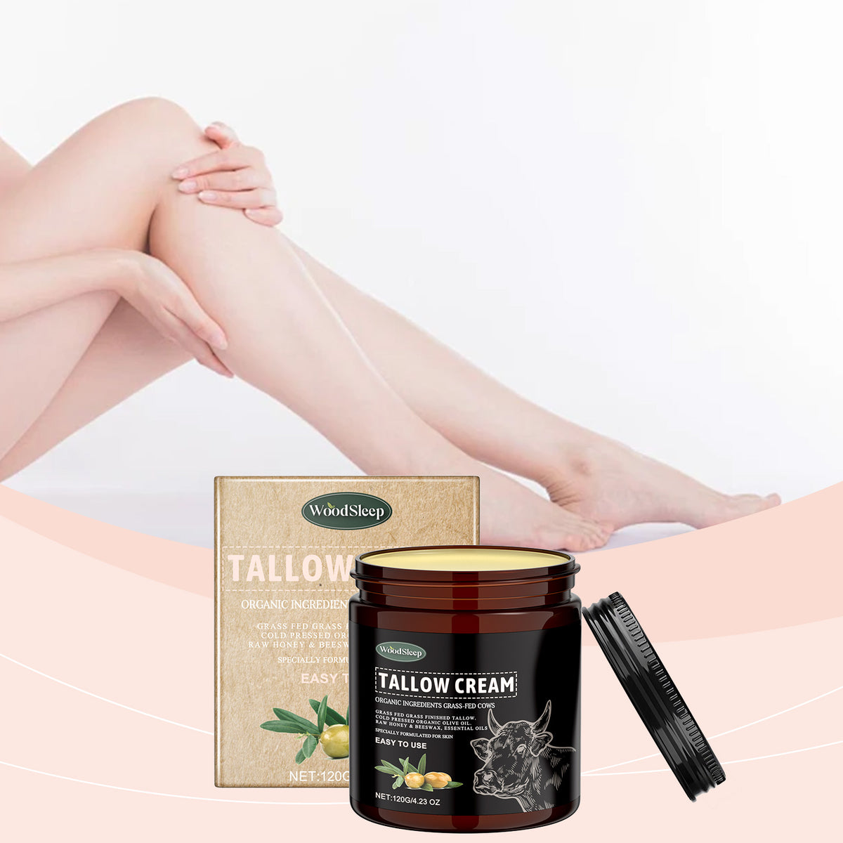 Crème Hydratante WoodSleep au Suif