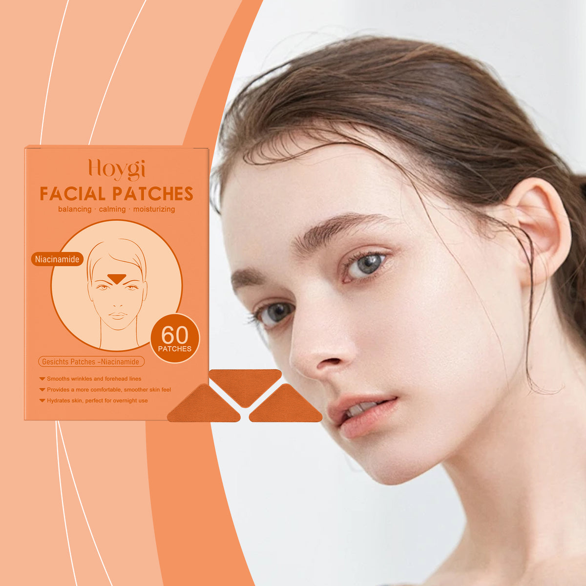 Patches Visage Hoygi à la Niacinamide & Orange