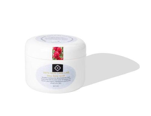 Exfoliating Organic  Body Scrub - Bulgarian Rose Fragrance